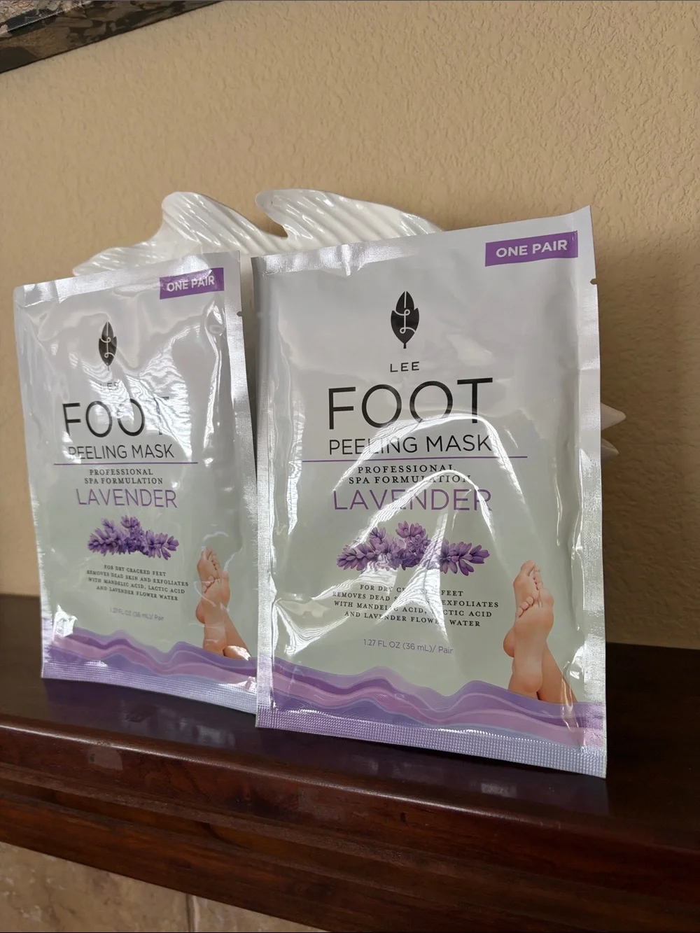 Lee Lavender Foot Peeling Mask - (1)
